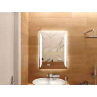 Зеркало для ванной с подсветкой Авола 75х100 см