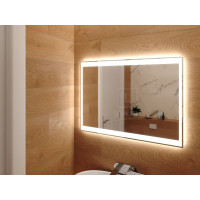 Зеркало для ванной с подсветкой Инворио 100х80 см